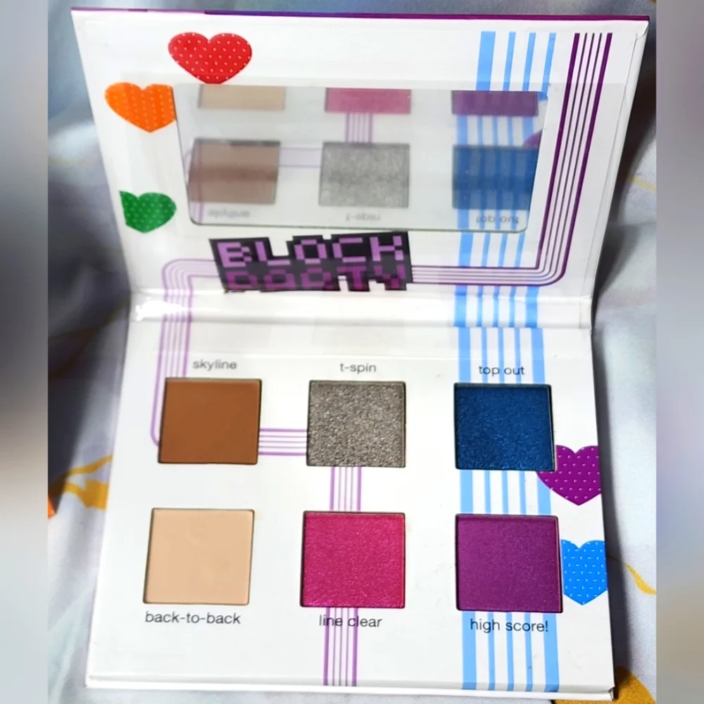 Tetris Eyeshadow Palette 6 Shades NEW